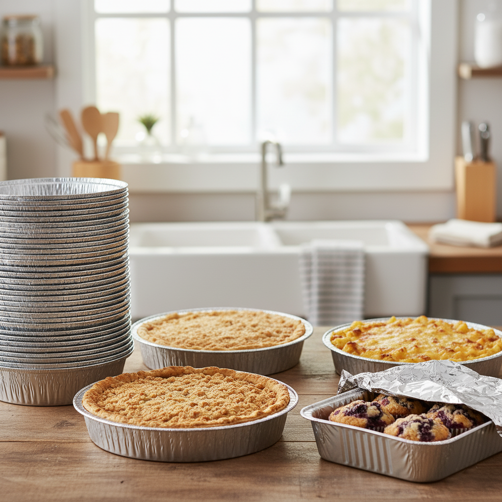 Aluminum Trays Round